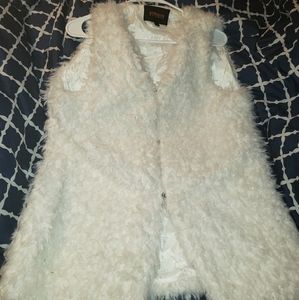 Vest; Faux Fur